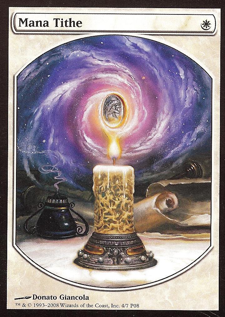 Mana Tithe (Textless) (Promotional Cards) Near Mint