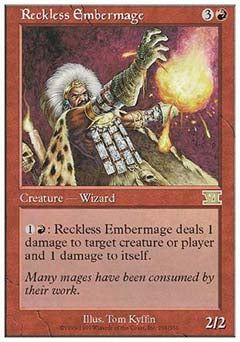 Reckless Embermage (Classic 6th Edition) Near Mint