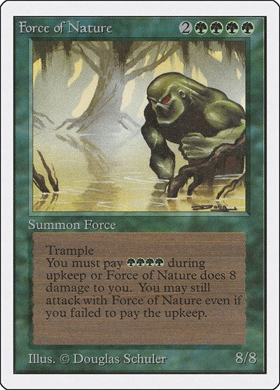 Force of Nature (Unlimited) Near Mint