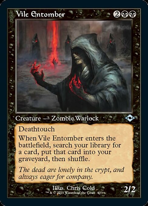 Vile Entomber (Retro Frame) (Modern Horizons 2) Near Mint Etched Foil