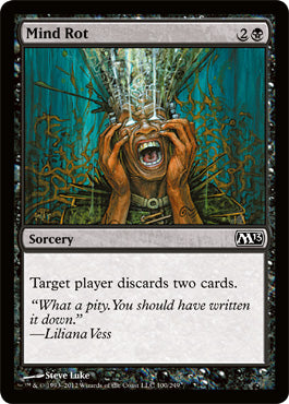 Mind Rot (Magic 2013 Core Set) Near Mint Foil