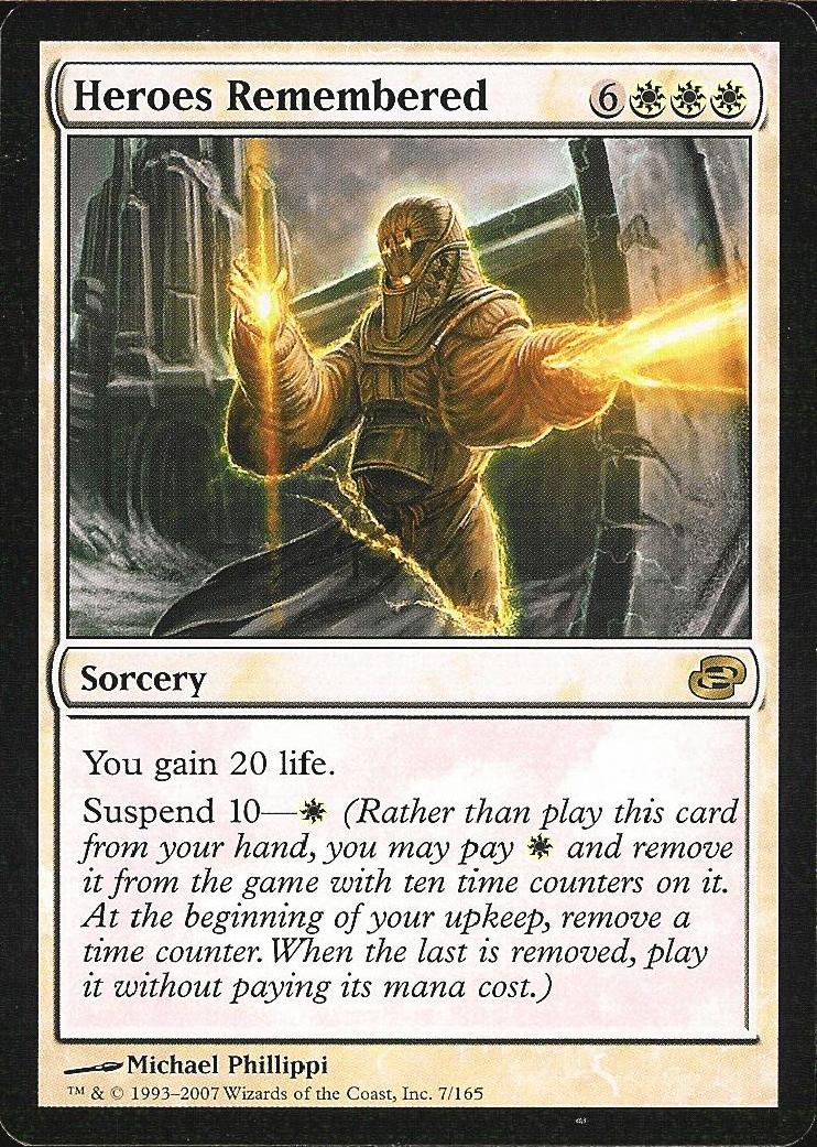 Heroes Remembered (Planar Chaos) Near Mint Spanish