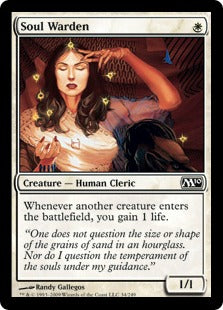 Soul Warden (Magic 2010 Core Set) Near Mint Foil