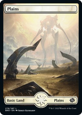 Plains (278) - Full Art (The Brothers' War) Near Mint Foil
