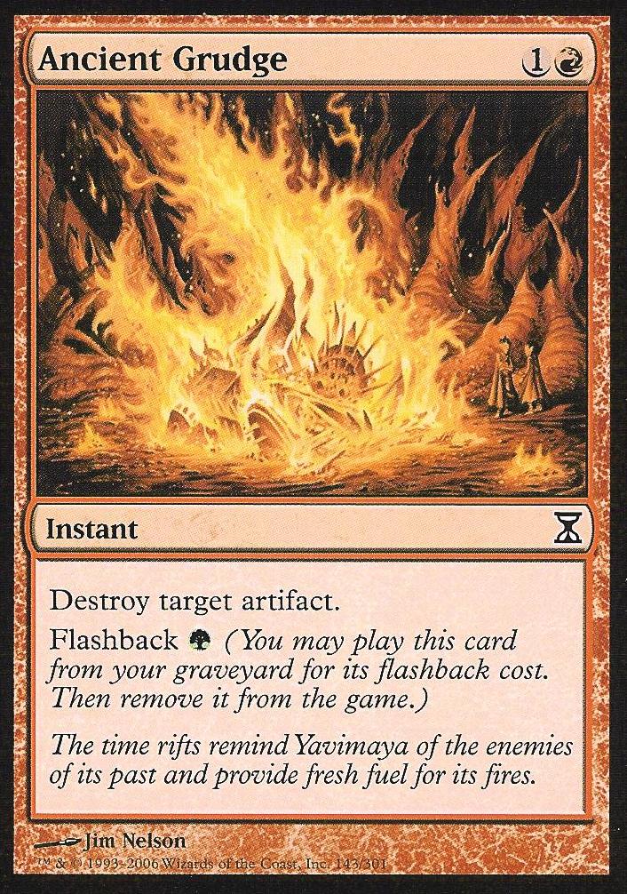 Ancient Grudge (Time Spiral) Near Mint Foil