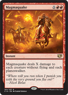 Magmaquake (Commander 2014 Edition) Near Mint