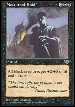 Nocturnal Raid (Mirage) Near Mint