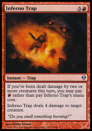 Inferno Trap (Zendikar) Near Mint