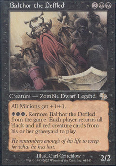 Balthor the Defiled (Judgment) Near Mint Foil