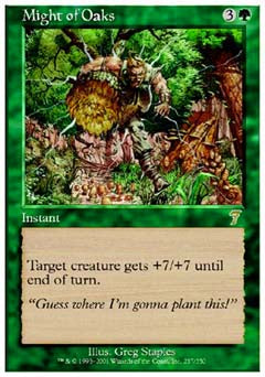 Might of Oaks (7th Edition) Near Mint Simplified Chinese