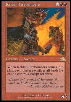 Keldon Firebombers (Prophecy) Near Mint Foil