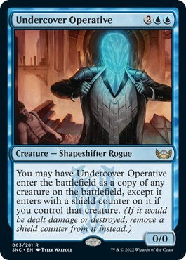 Undercover Operative (Streets of New Capenna) Near Mint Foil
