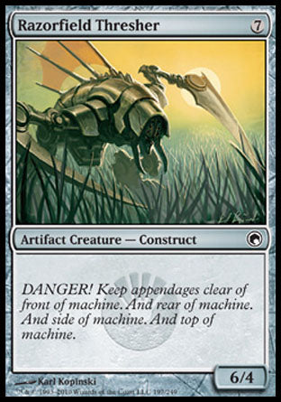 Razorfield Thresher (Scars of Mirrodin) Near Mint Foil