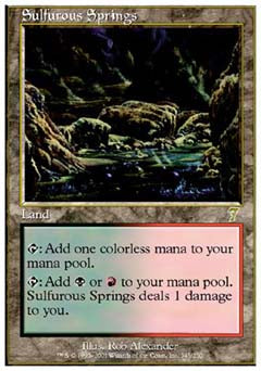 Sulfurous Springs (7th Edition) Near Mint Foil