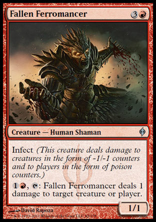 Fallen Ferromancer (New Phyrexia) Near Mint