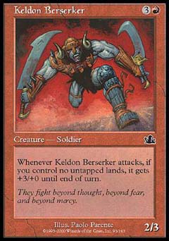 Keldon Berserker (Prophecy) Near Mint