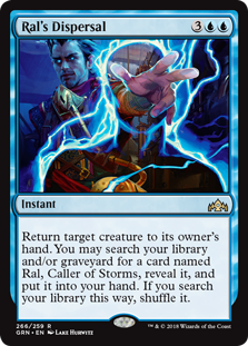 Ral's Dispersal (Guilds of Ravnica) Near Mint