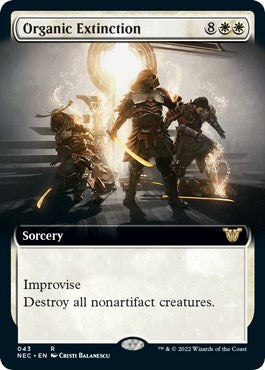 Organic Extinction (Extended Art) (Commander: Kamigawa: Neon Dynasty) Near Mint