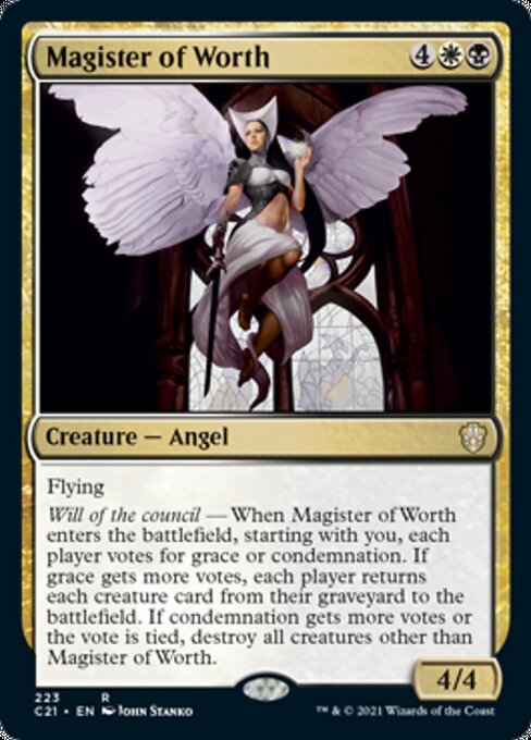 Magister of Worth (Commander 2021 Strixhaven) Near Mint