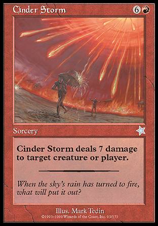 Cinder Storm (Starter 1999) Near Mint