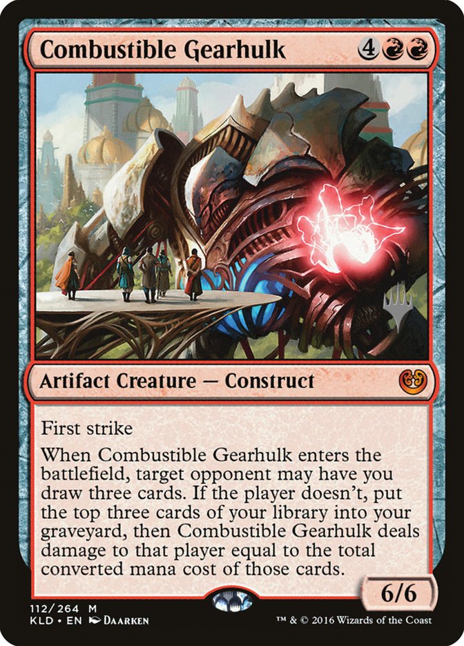 Combustible Gearhulk (Promo Pack) Near Mint