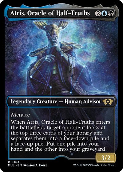 Atris, Oracle of Half-Truths (Halo Foil) (March of the Machine: Multiverse Legends) Near Mint