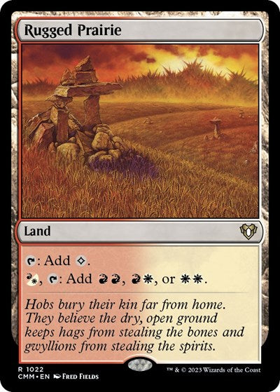 Rugged Prairie (Commander Masters) Near Mint