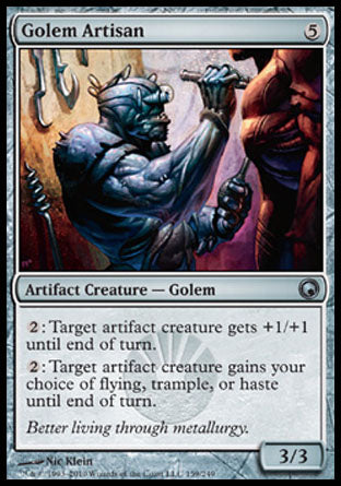 Golem Artisan (Scars of Mirrodin) Light Play Foil