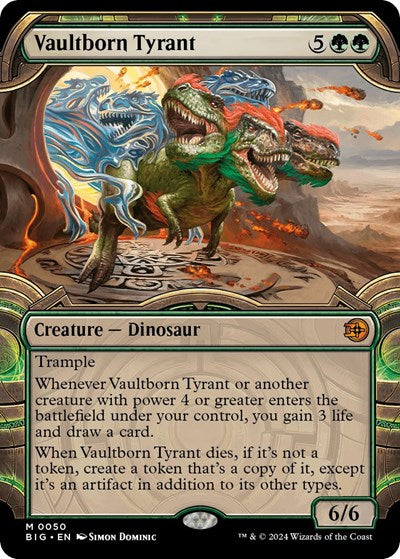 Vaultborn Tyrant (Showcase) (Outlaws of Thunder Junction: The Big Score) Near Mint