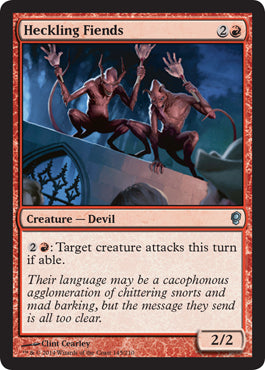 Heckling Fiends (Conspiracy) Near Mint