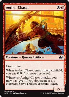 Aether Chaser (Aether Revolt) Near Mint Foil