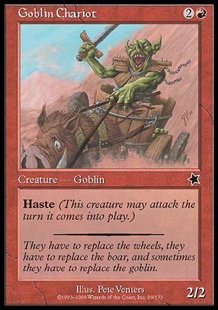Goblin Chariot (Starter 1999) Near Mint