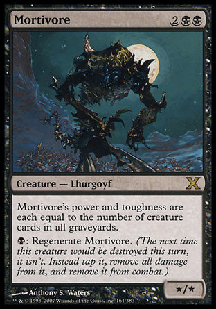 Mortivore (10th Edition) Near Mint Foil