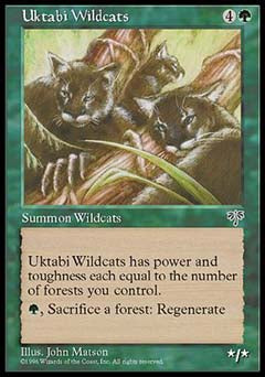 Uktabi Wildcats (Mirage) Near Mint