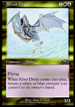 Silver Drake (Planeshift) Light Play