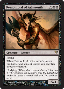 Demonlord of Ashmouth (Avacyn Restored) Near Mint