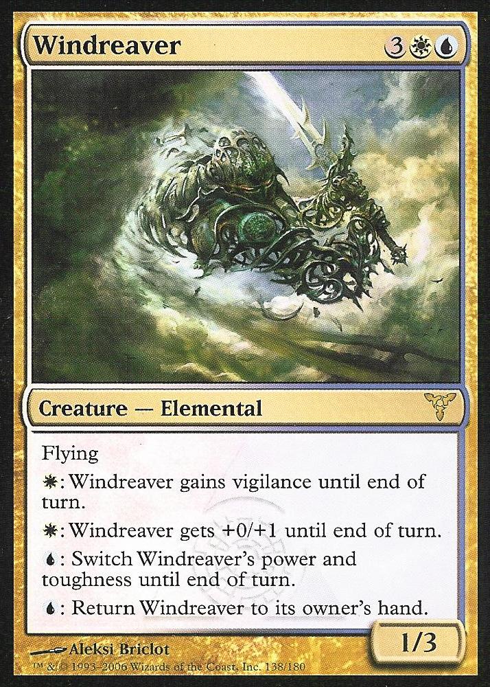 Windreaver (Dissension) Light Play Foil
