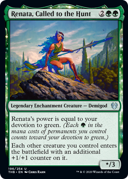 Renata, Called to the Hunt (Theros Beyond Death) Near Mint