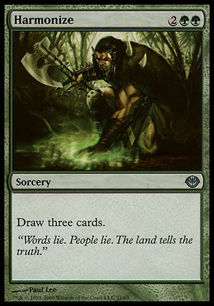 Harmonize (Duel Decks: Garruk vs Liliana) Near Mint