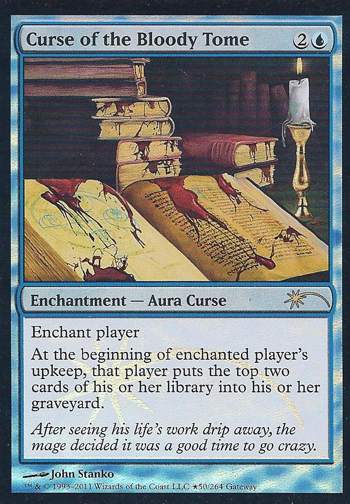 Curse of the Bloody Tome (Gateway) (Promotional Cards) Near Mint Foil