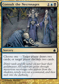 Consult the Necrosages (Ravnica) Light Play