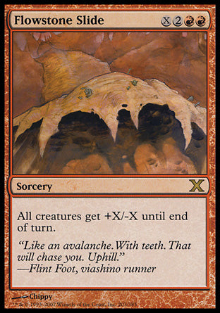 Flowstone Slide (10th Edition) Near Mint Foil