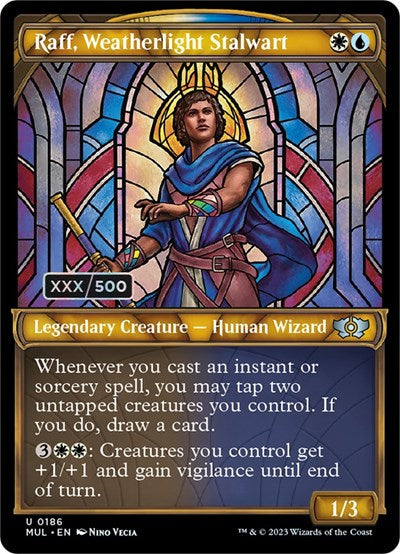 Raff, Weatherlight Stalwart (Serialized) (March of the Machine: Multiverse Legends) Near Mint