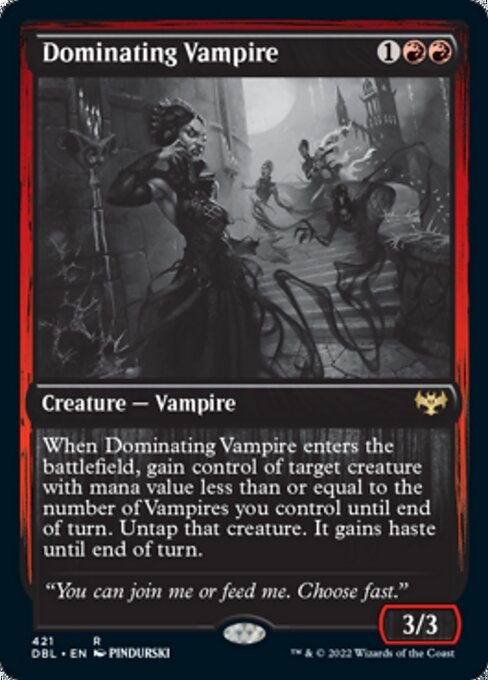 Dominating Vampire (Innistrad: Double Feature) Near Mint