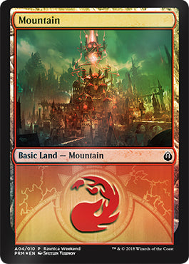 Mountain Ravnica Weekend A04 (Promotional Cards) Near Mint Foil