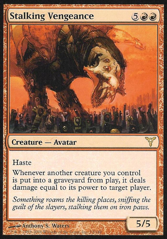 Stalking Vengeance (Dissension) Light Play