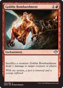 Goblin Bombardment (Duel Decks: Speed vs Cunning) Near Mint