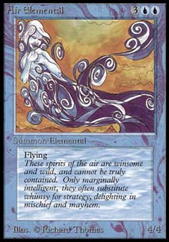 Air Elemental (Beta) Near Mint
