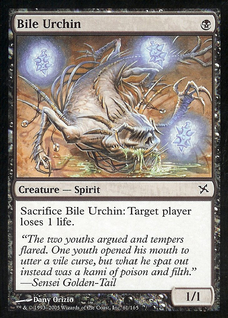 Bile Urchin (Betrayers of Kamigawa) Near Mint Foil
