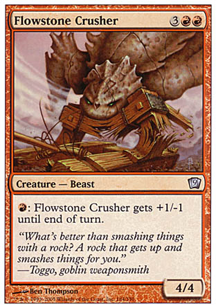 Flowstone Crusher (9th Edition) Light Play